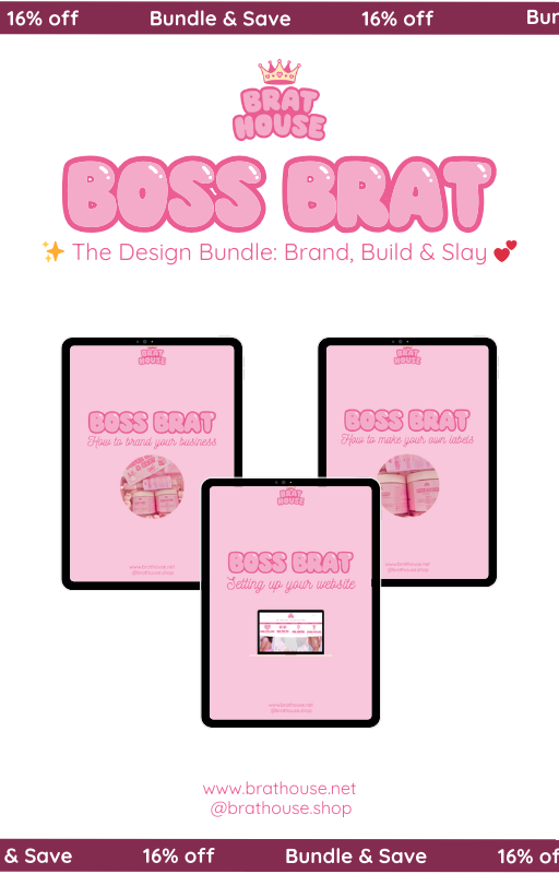 ✨ The Design Bundle: Brand, Build & Slay 💕